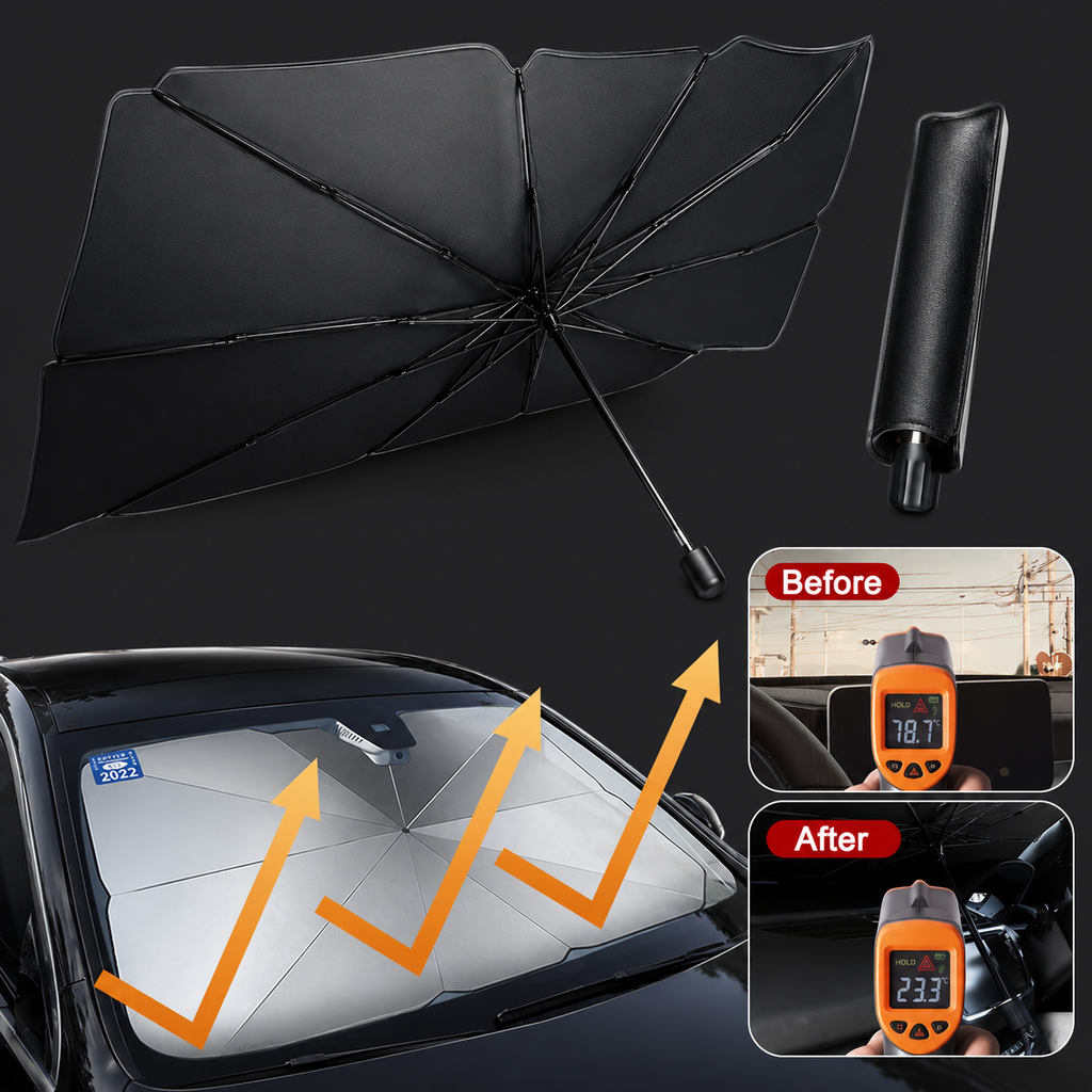 Foldable Windshield Sun Shade